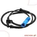 2 Pcs Rear Driver & Passenger ABS Wheel Speed Sensor for 2003 BMW 745i