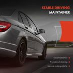 Front Driver ABS Wheel Speed Sensor for Acura MDX 01-02 Honda Pilot 03-04 V6 3.5L