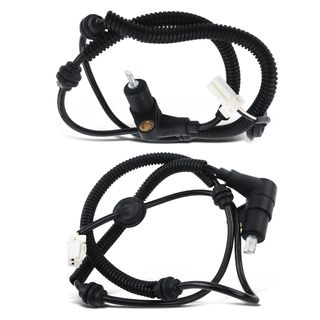 2 Pcs Rear Driver & Passenger ABS Wheel Speed Sensor for Kia Rio 2003-2005