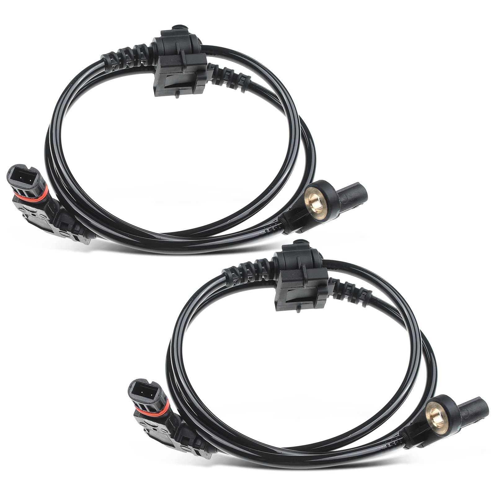 2 Pcs Front Driver & Passenger ABS Wheel Speed Sensor for 2009 Dodge Charger