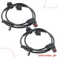 2 Pcs Front Driver & Passenger ABS Wheel Speed Sensor for 2009 Dodge Charger