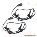 2 Pcs Front Driver & Passenger ABS Wheel Speed Sensor for 2005 Volvo C70