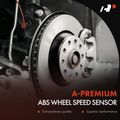 2 Pcs Rear Driver & Passenger ABS Wheel Speed Sensor for Honda Accord 2005-2007