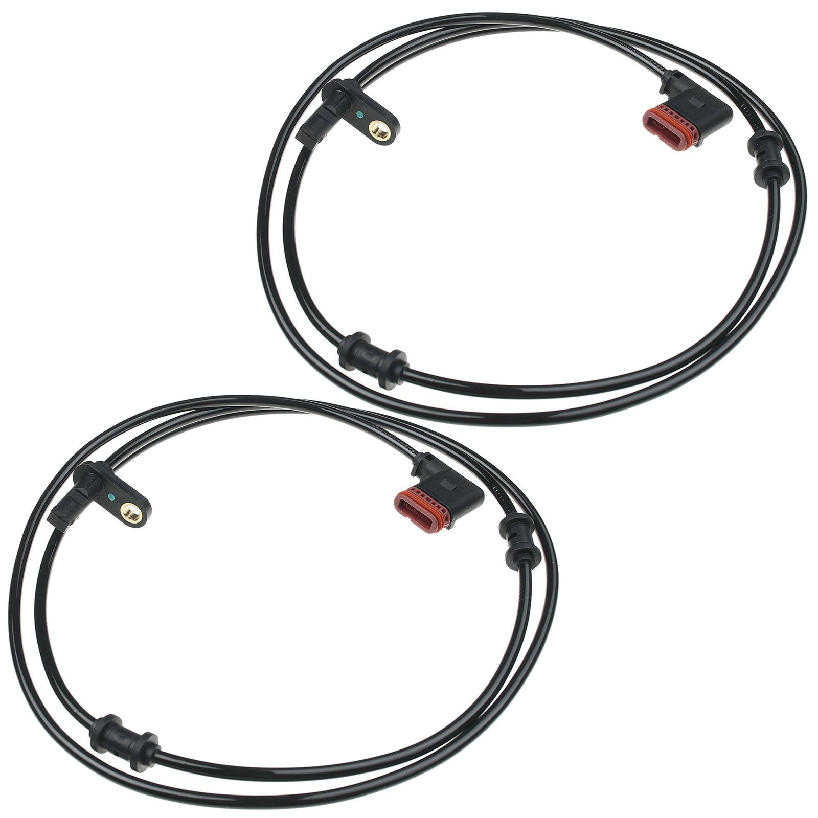 2 Pcs Rear Driver & Passenger ABS Wheel Speed Sensor for 2008 Mercedes-Benz E500