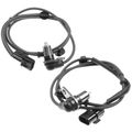 2 Pcs Front Driver & Passenger ABS Wheel Speed Sensor for 2010 Mitsubishi Galant