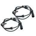 2 Pcs Front Left & Right ABS Wheel Speed Sensor for 2001 Land Rover Discovery