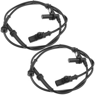 2 Pcs Front Driver & Passenger ABS Wheel Speed Sensor for Land Rover LR3 2005-2009