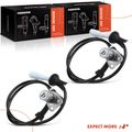 2 Pcs Rear Driver & Passenger ABS Wheel Speed Sensor for 1991 BMW 318i