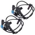 2 Pcs Rear Driver & Passenger ABS Wheel Speed Sensor for 2009 Chevrolet Suburban 1500