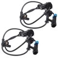 2 Pcs Rear Driver & Passenger ABS Wheel Speed Sensor for 2009 Chevrolet Suburban 1500