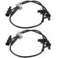 2 Pcs Front Driver & Passenger ABS Wheel Speed Sensor for 2009 GMC Sierra 1500