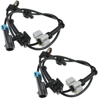 2 Pcs Front Driver & Passenger ABS Wheel Speed Sensor for Chevy Silverado 2500