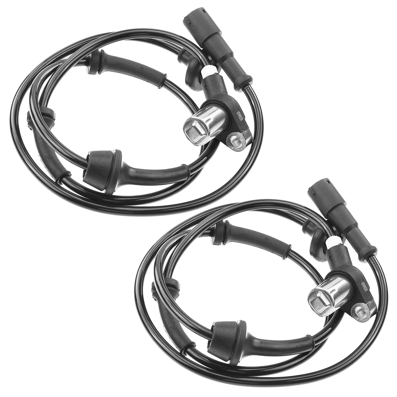 2 Pcs Front Driver & Passenger ABS Wheel Speed Sensor for 1990 Volkswagen Corrado