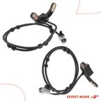 2 Pcs Front Driver & Passenger ABS Wheel Speed Sensor for Dodge Ram 1500 2500 96-99
