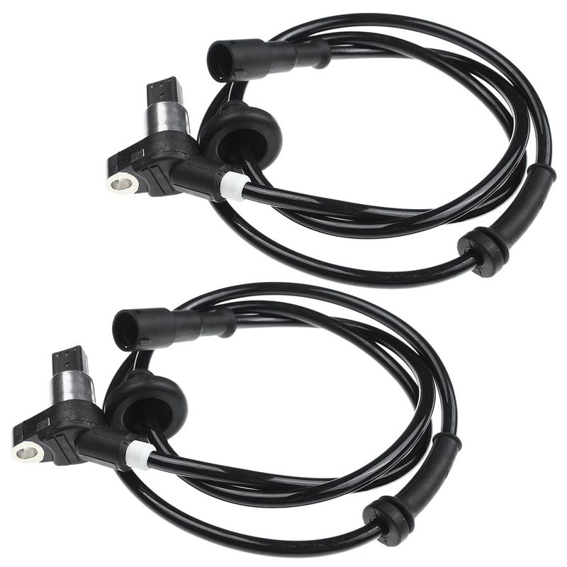 2 Pcs Rear Driver & Passenger ABS Wheel Speed Sensor for 1993 Volkswagen Jetta