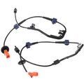 2 Pcs Rear Driver & Passenger ABS Wheel Speed Sensor for Honda Fit 2007-2008