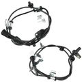 2 Pcs Rear Left & Right ABS Wheel Speed Sensor for 2008 Ford Edge