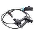 2 Pcs Rear Driver & Passenger ABS Wheel Speed Sensor for 2011 GMC Sierra 1500