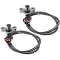 2 Pcs Rear Driver & Passenger ABS Wheel Speed Sensor for 1998 Mitsubishi Mirage