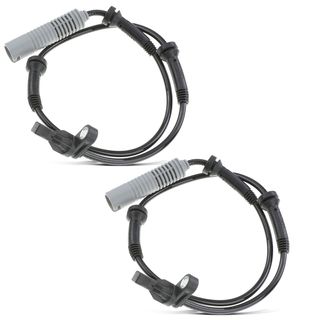 2 Pcs Front Driver & Passenger ABS Wheel Speed Sensor for BMW M5 M6 2006-2010 5.0L