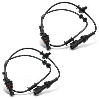 2 Pcs Front Driver & Passenger ABS Wheel Speed Sensor for Ford Thunderbird 02-03