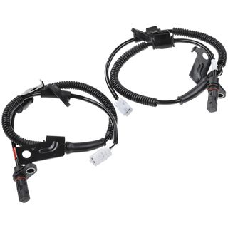 2 Pcs Rear Driver & Passenger ABS Wheel Speed Sensor for Hyundai Sonata 2007-2010