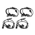 4 Pcs Front & Rear ABS Wheel Speed Sensor for 2015 Chevrolet Camaro