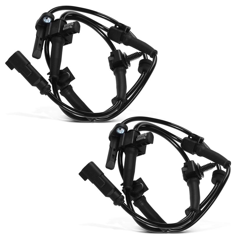 2 Pcs Front Left & Right ABS Wheel Speed Sensor for 2011 Chevrolet Colorado