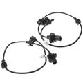 2 Pcs Rear Driver & Passenger ABS Wheel Speed Sensor for 2010 Honda Insight