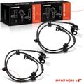 2 Pcs Rear Driver & Passenger ABS Wheel Speed Sensor for 2011 Mazda 2