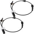 2 Pcs Rear Driver & Passenger ABS Wheel Speed Sensor for 2010 Honda Accord