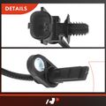 2 Pcs Front Driver & Passenger ABS Wheel Speed Sensor for Ford Fiesta 2011