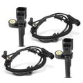 2 Pcs Front Driver & Passenger ABS Wheel Speed Sensor for 2010 Dodge Ram 1500