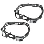 2 Pcs Front Driver & Passenger ABS Wheel Speed Sensor for Dodge Ram 1500 2000-2001