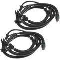 2 Pcs Rear Left & Right ABS Wheel Speed Sensor for 2014 Chrysler Town & Country