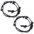 2 Pcs Rear Driver & Passenger ABS Wheel Speed Sensor for 2015 Ford Explorer