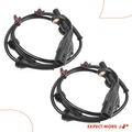 2 Pcs Rear Driver & Passenger ABS Wheel Speed Sensor for 2014 Nissan Rogue