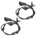 2 Pcs Front ABS Wheel Speed Sensor for 2013 Land Rover Range Rover Evoque