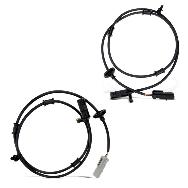 2 Pcs Rear Driver & Passenger ABS Wheel Speed Sensor for Jeep Grand Cherokee 99-04