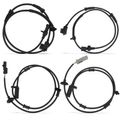 4 Pcs Front & Rear ABS Wheel Speed Sensor for 1999 Jeep Grand Cherokee