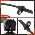 2 Pcs Rear ABS Wheel Speed Sensor for Fiat 500L 2014-2020 L4 1.4L