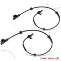 2 Pcs Rear ABS Wheel Speed Sensor for Fiat 500L 2014-2020 L4 1.4L