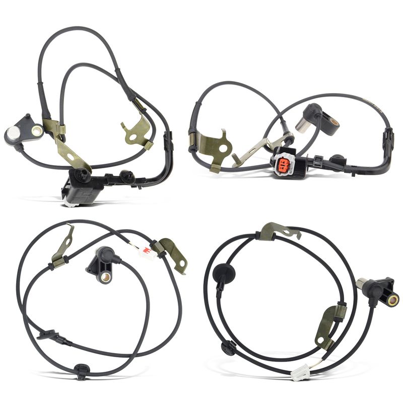 4 Pcs Front & Rear ABS Wheel Speed Sensor for 2007 Mazda 6