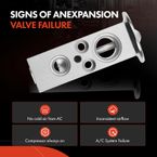 Rear AC Expansion Valve for Dodge Durango 1998 1999 2000 Sport Utility