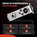 Front AC Expansion Valve for Dodge Durango 2004 2005 2006 V6 3.7L V8 4.7L 5.7L