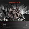 Key specs of alternator for 2007 Suzuki Swift+ 1.6L l4