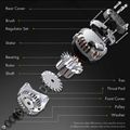 Structure of alternator for 1987 Jeep Wagoneer 4.0L l6