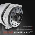 Alternator 140A 12V 12V CW 6-Groove for 1995 Buick Park Avenue 3.8L V6