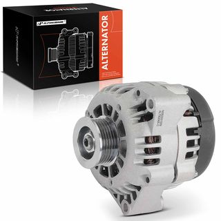 Alternator for Cadillac Chevrolet K2500 GMC Olds 105 Amp 12 V CW 6-Groove Pulley