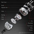 Structure of alternator for 2010 Toyota Avalon 3.5L V6